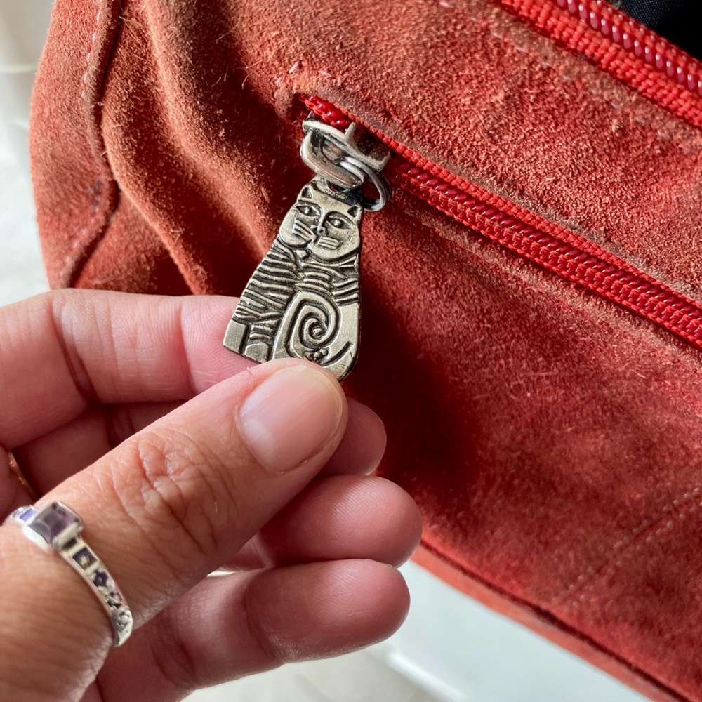 Laurel Burch Multi Color Patch Purse - image 6